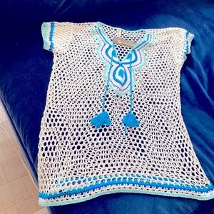 Fishnet coverup perfect for the beach